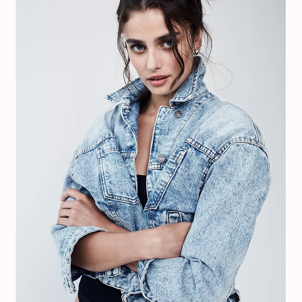 We The Free Opal Swing Denim Jacket - Picture 2 of 13